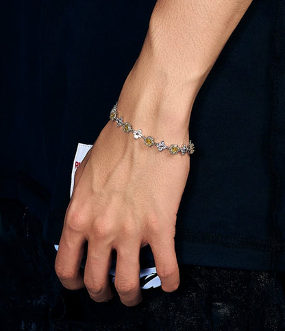 Golden Citrine Blossom Bracelet