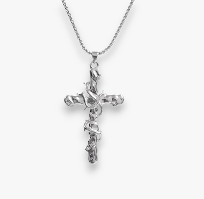 Thorny Cross Necklace