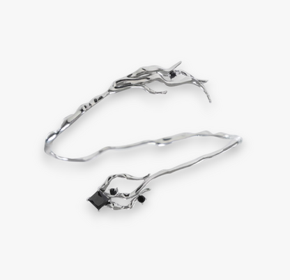 Spider Web Cuff Bracelet