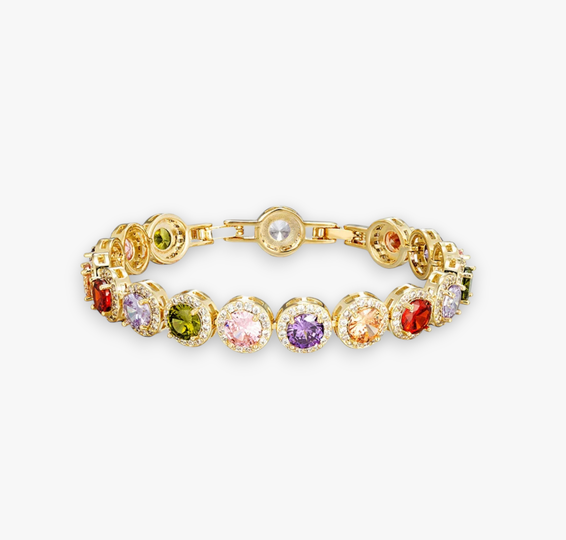 Aurora Radiance Gold Bracelet